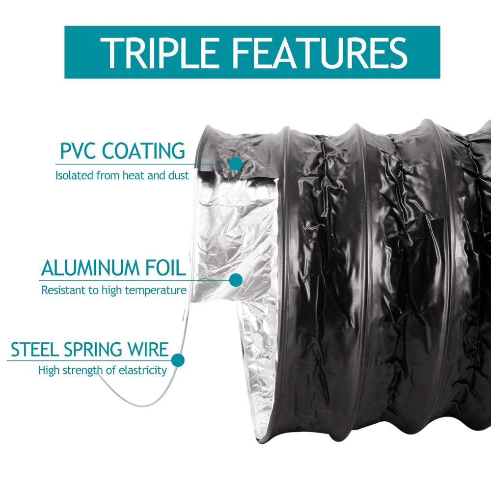 Flexible Aluminum Greenhouse Ducting Hose