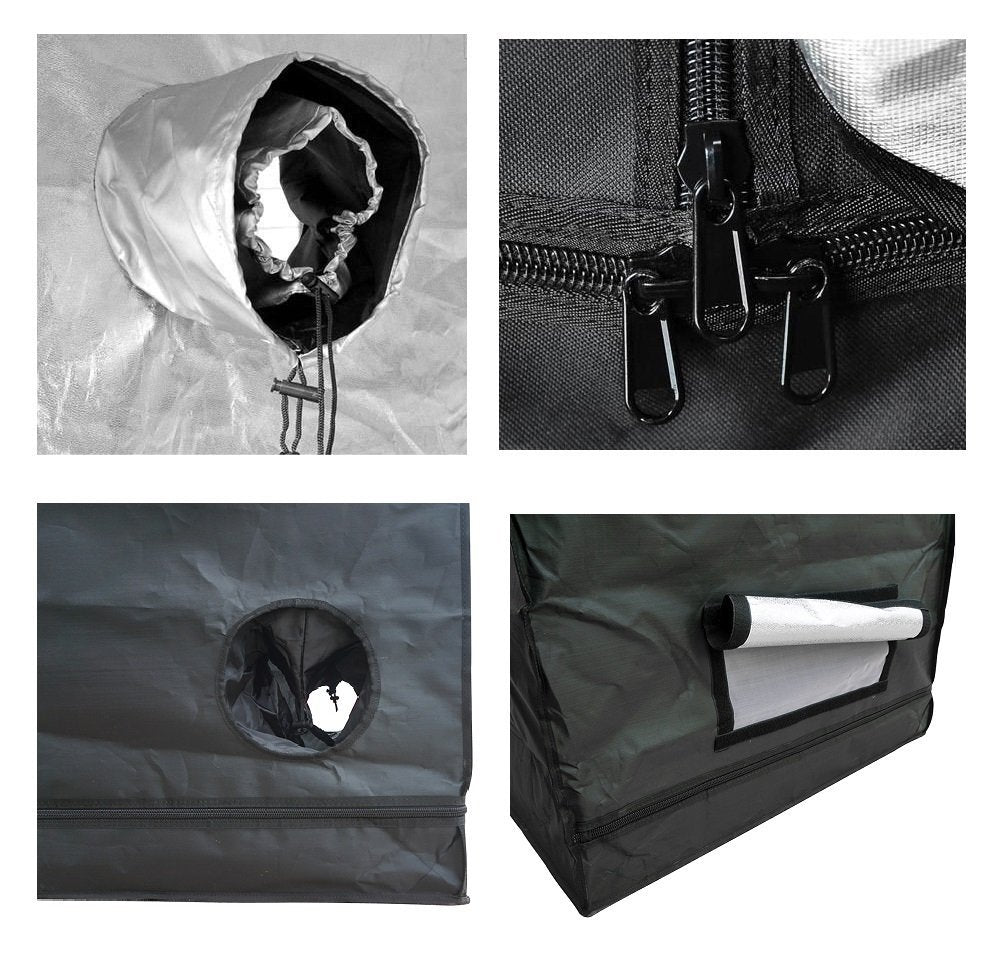 120/150/200/240/300cm Indoor Hydroponics Grow Tent