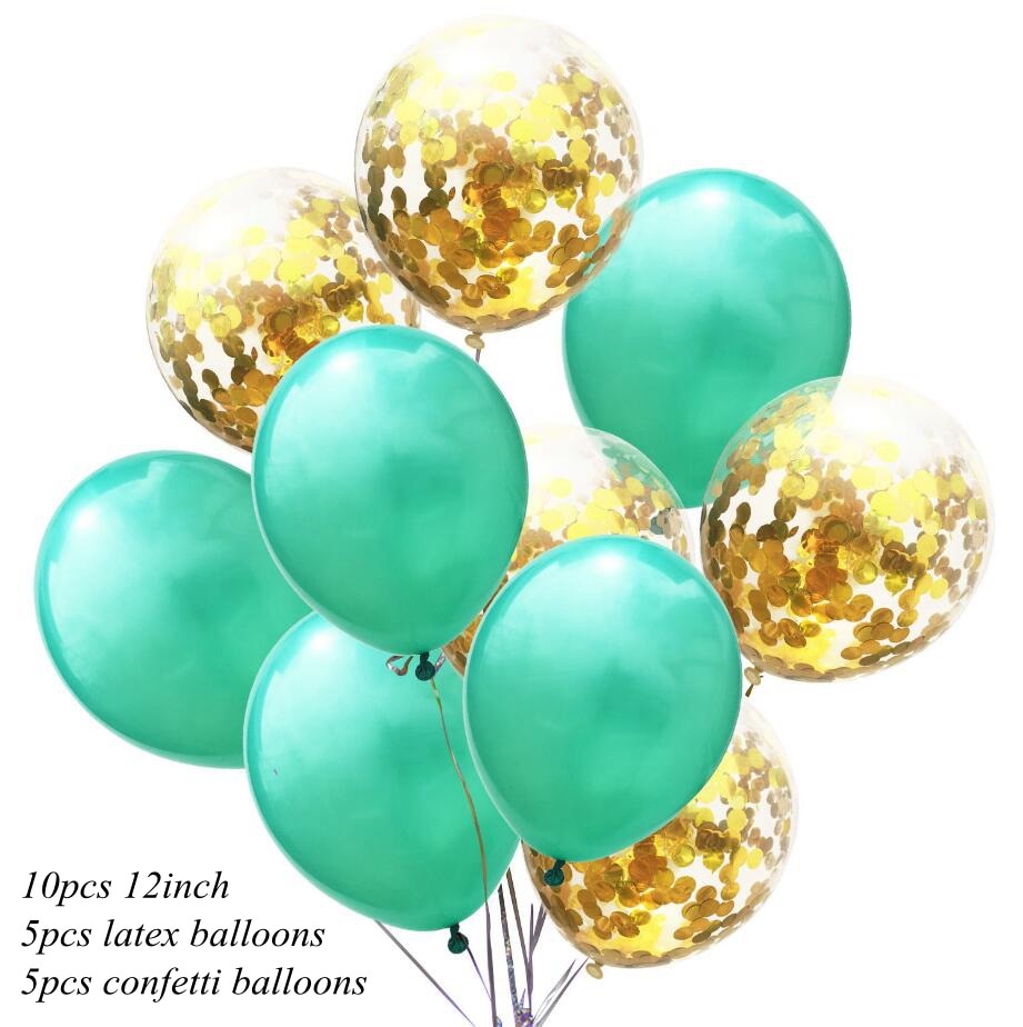 10Pc 1Assorted Color 2inch Metallic Balloons