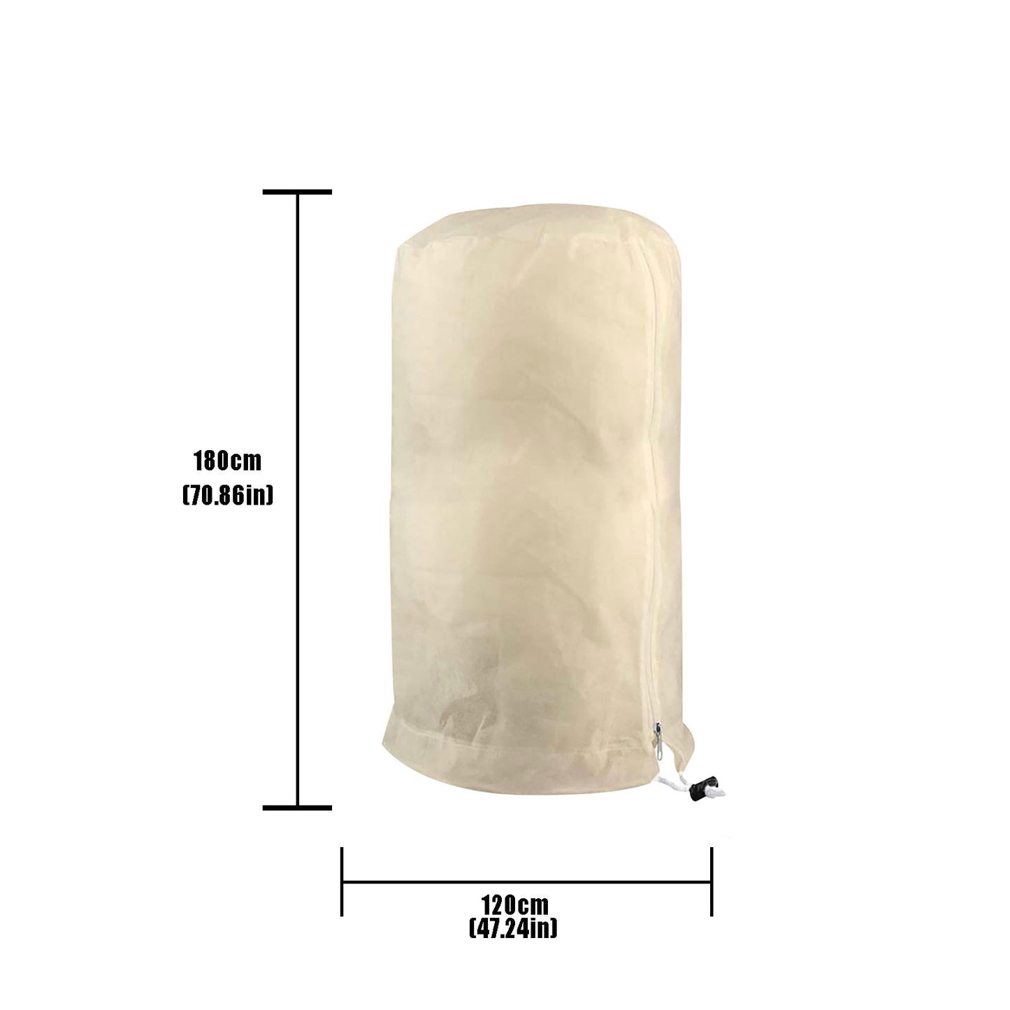 Plant antifreeze protection bag