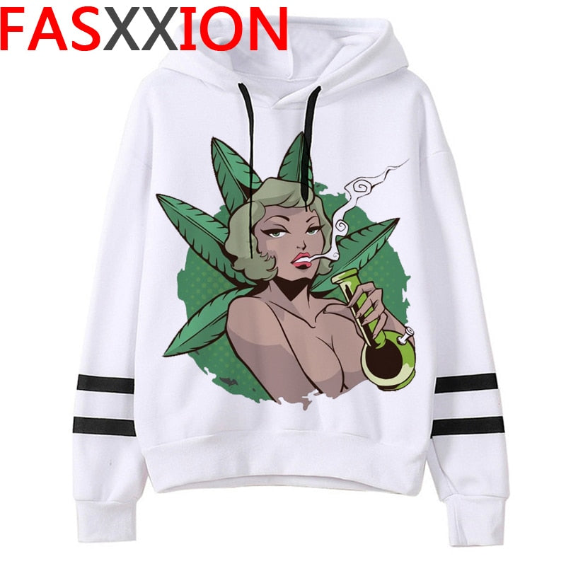 Assorted Funny Oversized Cannabis Leaf Hoodies