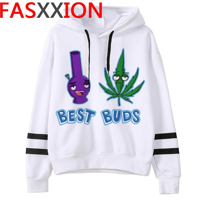 Assorted Funny Oversized Cannabis Leaf Hoodies