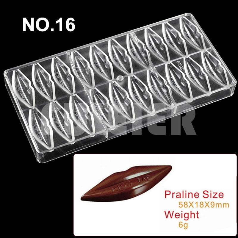 Polycarbonate Chocolate Molds