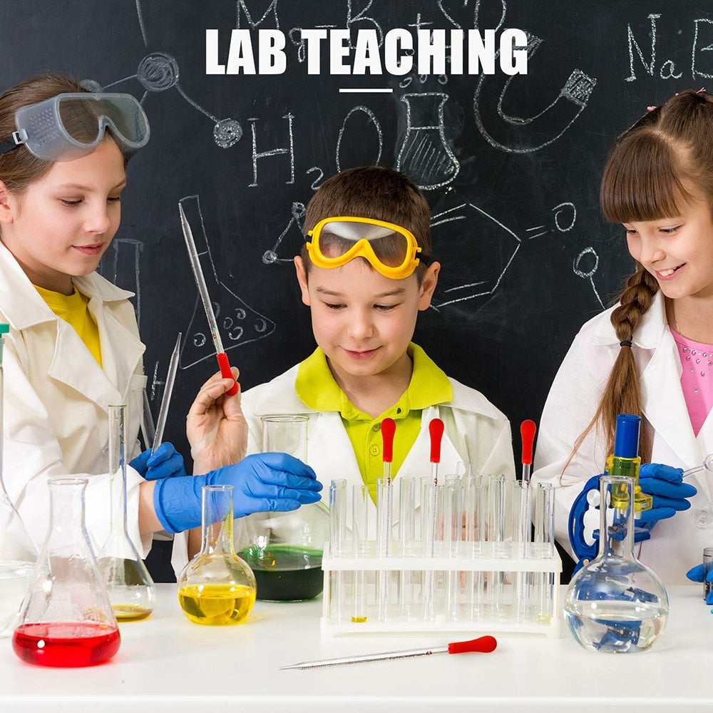 3 Pieces Glass Graduated Droppers