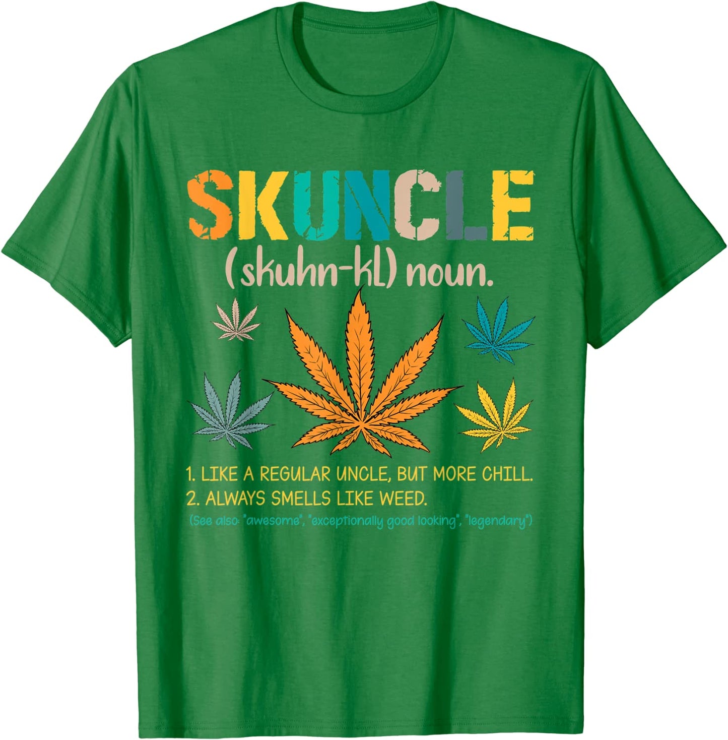 Skuncle Definition Uncle T-Shirt