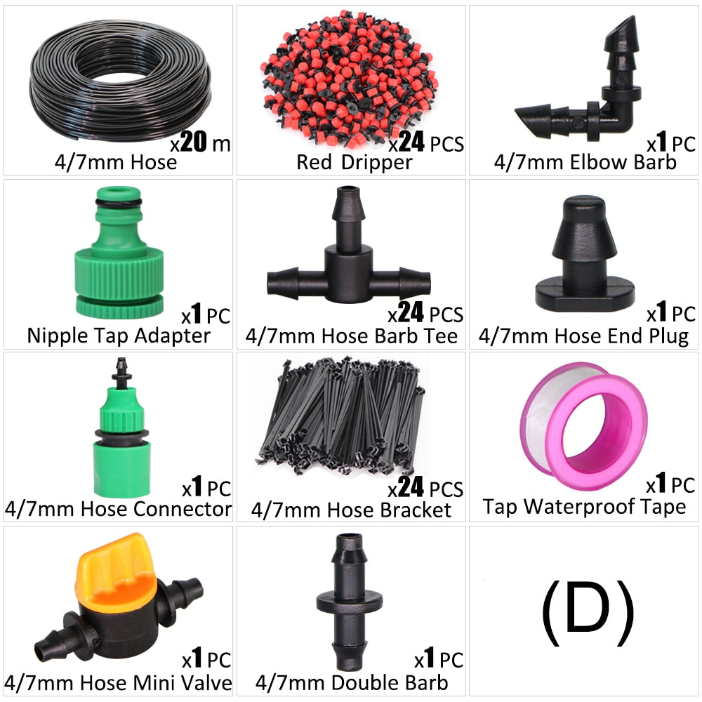 Micro Drip Irrigation Watering Kit