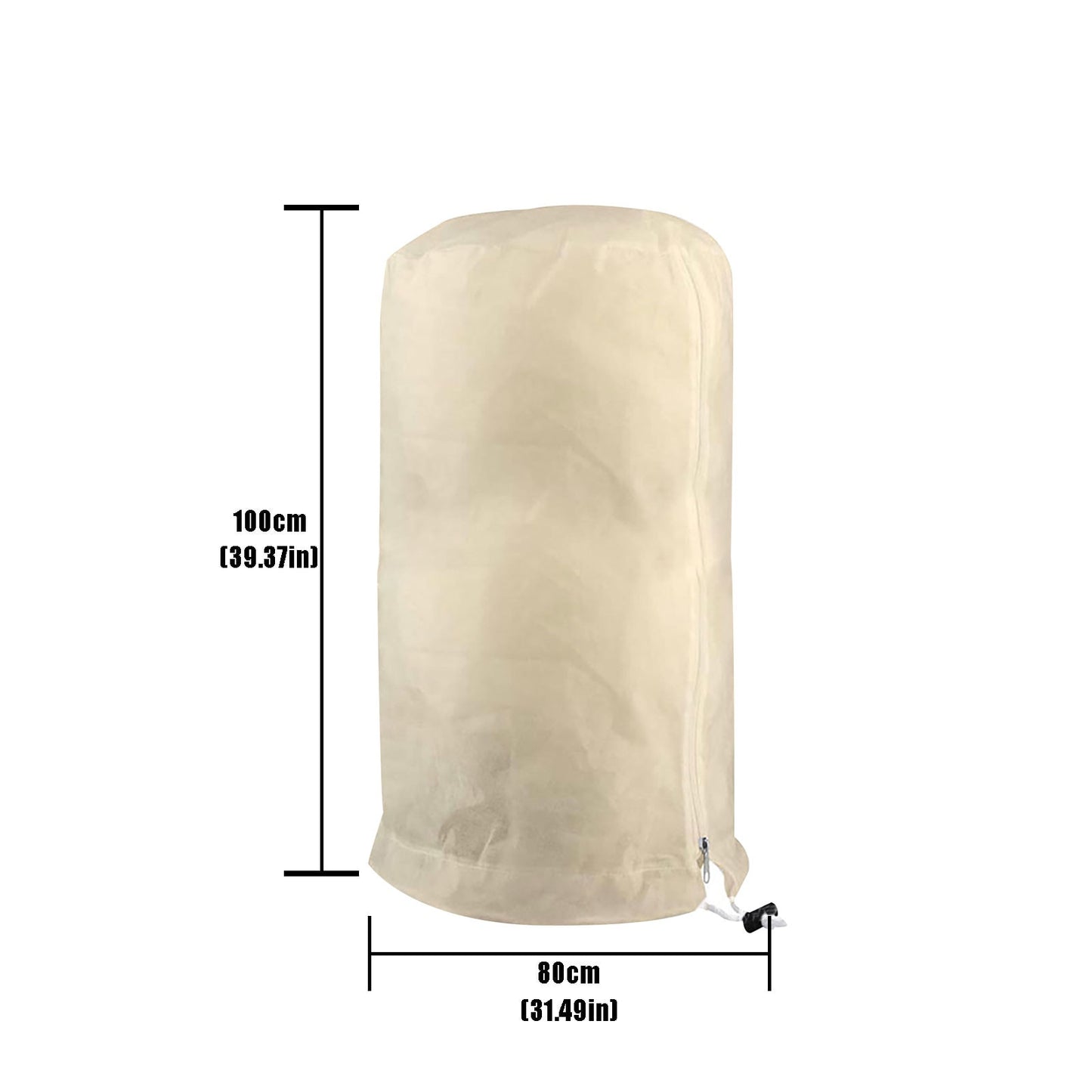 Plant antifreeze protection bag