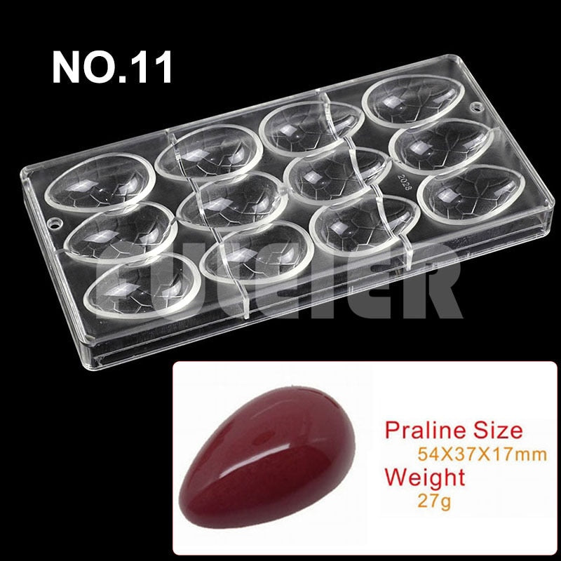 Polycarbonate Chocolate Molds