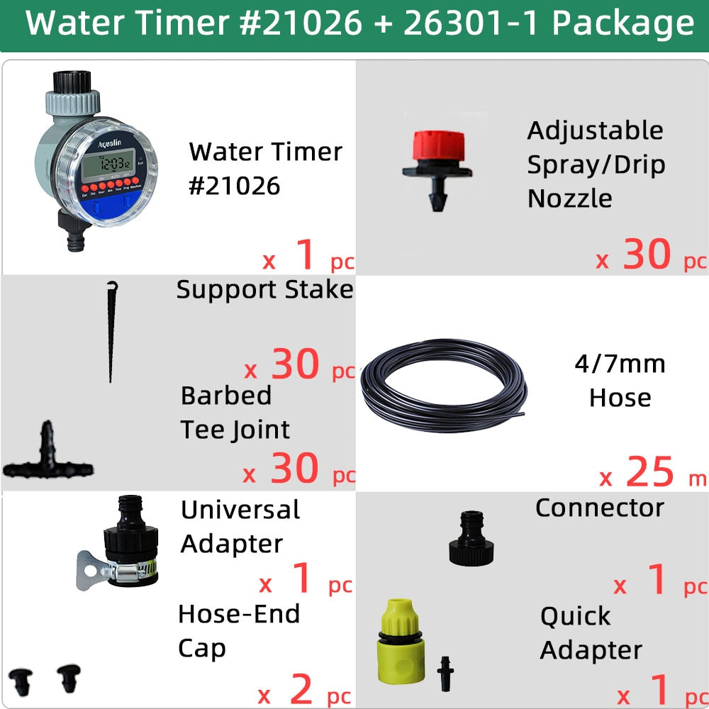 Micro Drip Irrigation Mist Cooling System