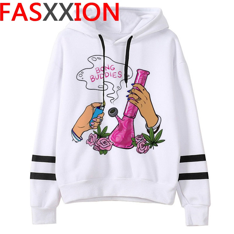 Assorted Funny Oversized Cannabis Leaf Hoodies