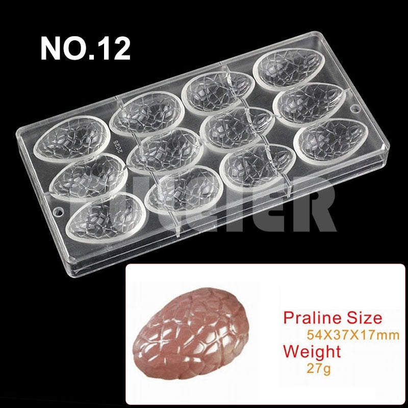 Polycarbonate Chocolate Molds