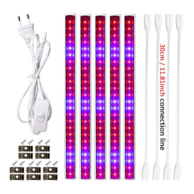 Phytolamp Full Spectrum LED tube bar Grow Light 85-265V