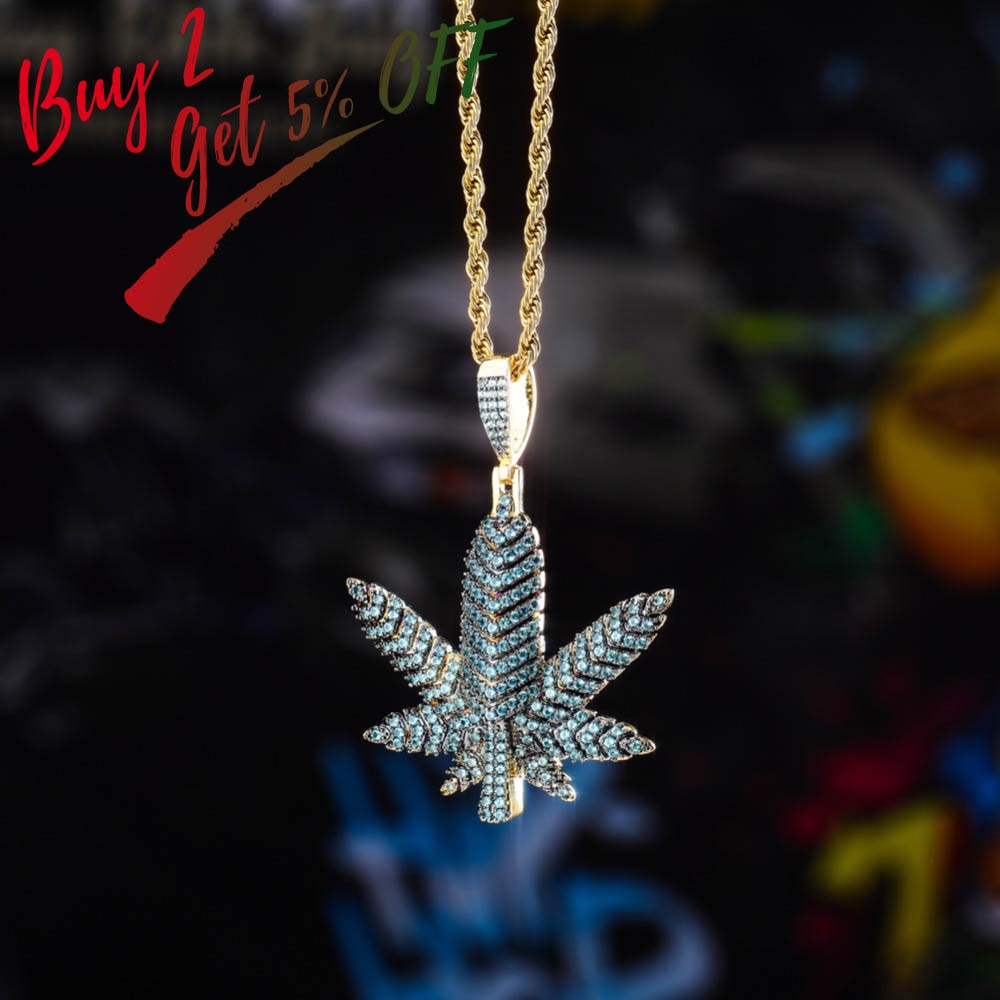Cannabis Leaf Necklace