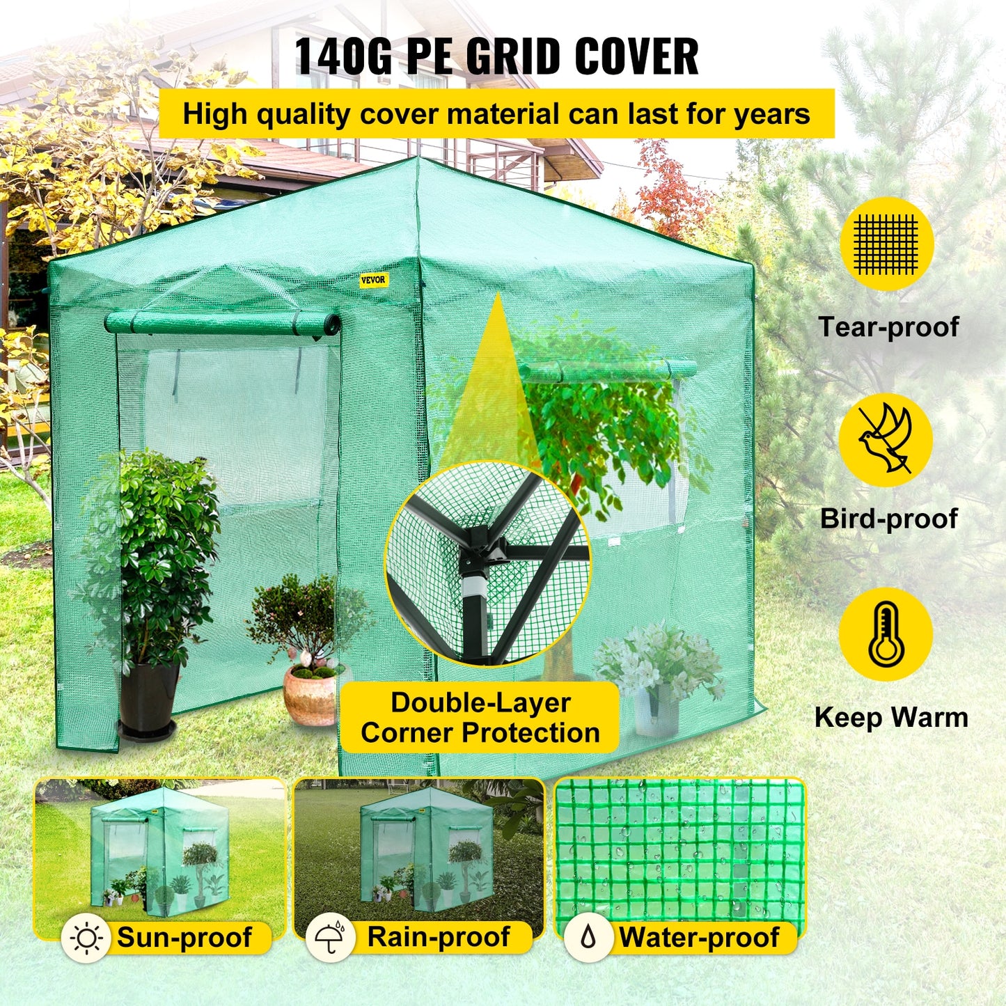 Outdoor Walk-in Greenhouse