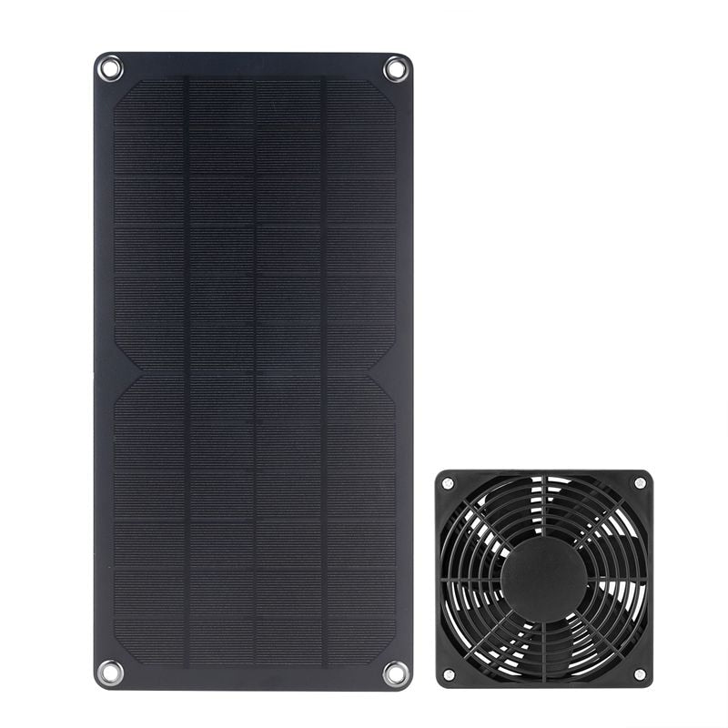 30W 12V Solar Greenhouse Exhaust Fan