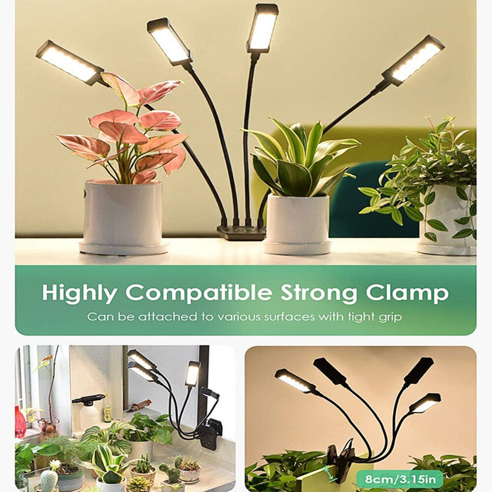 Full Spectrum 40W LED Grow Light