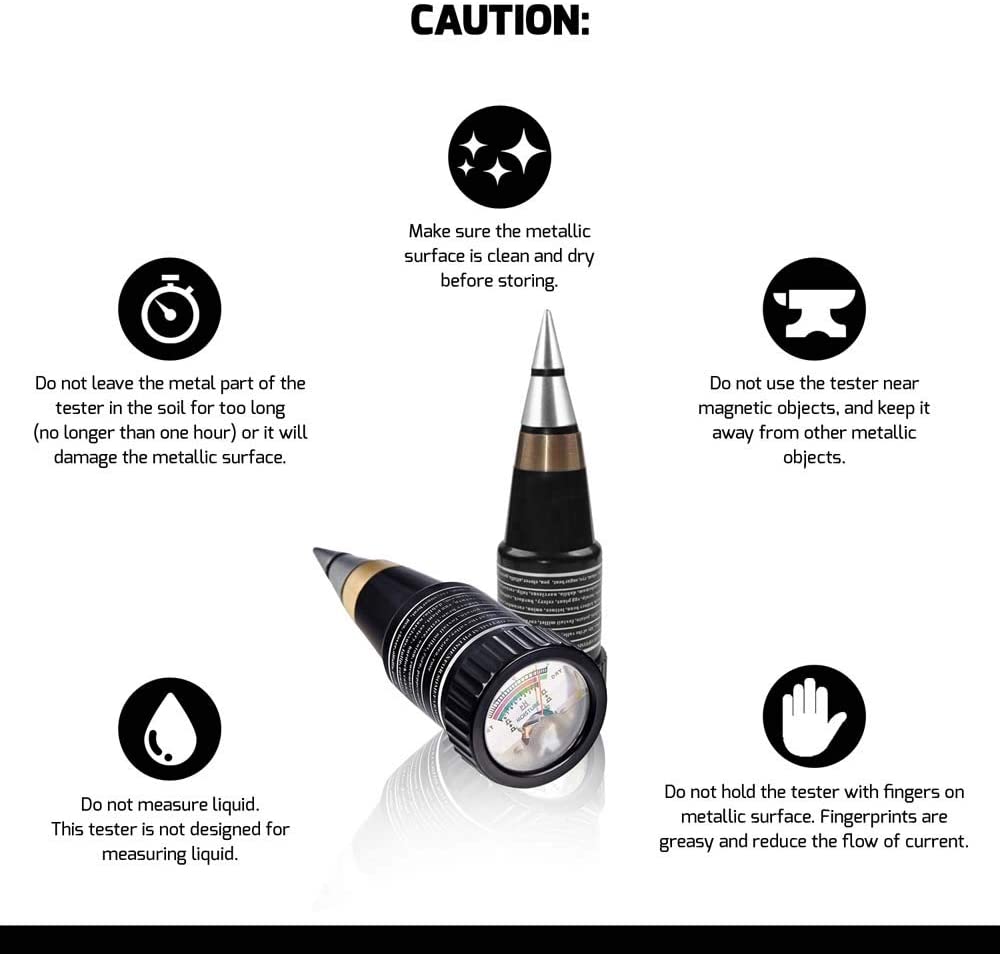 Soil Moisture PH Meter Acidity Humidity Tester