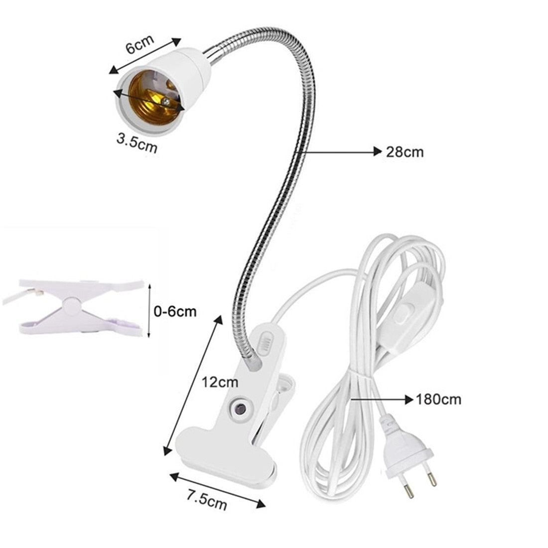 LED Moveable Clip Grow Light