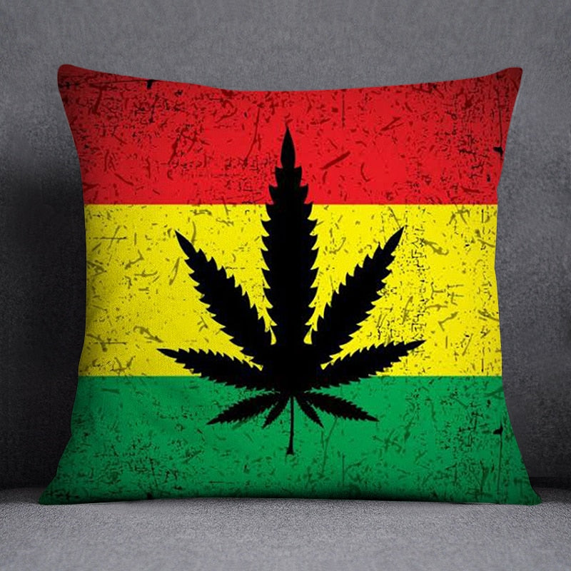 Assorted Weed Theme Pillow Cases