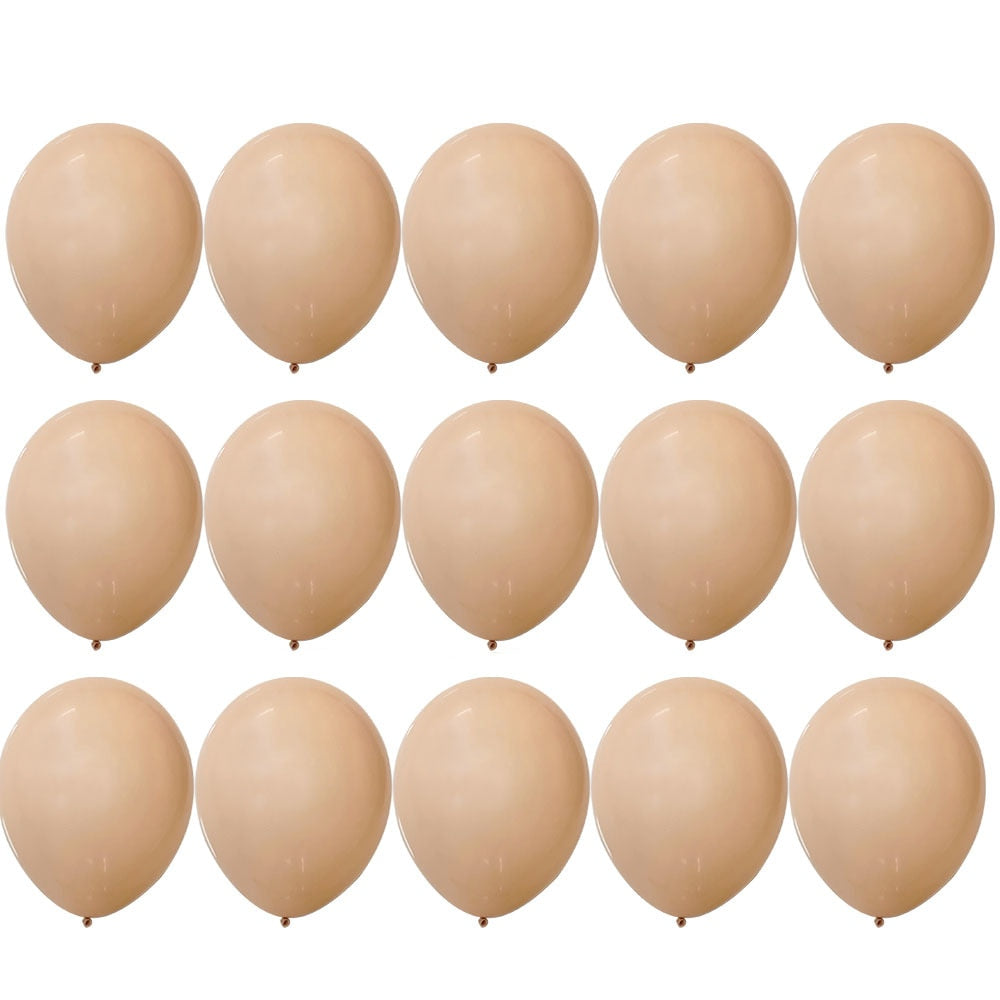 15/20PCS 10inch Green White Gold Balloons