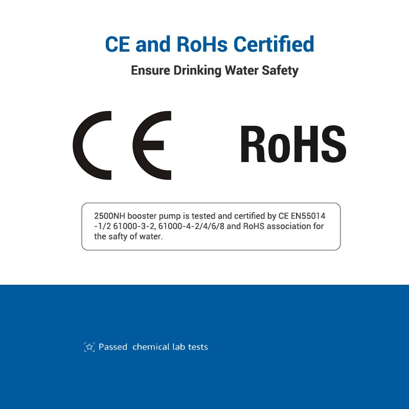 Reverse Osmosis Water System Booster Pump