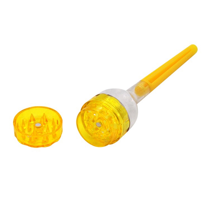 Plastic Herb Grinder With Rolling Paper Function