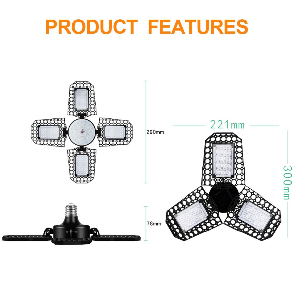 Angle Adjust Full Spectrum  Seedling Grow Light