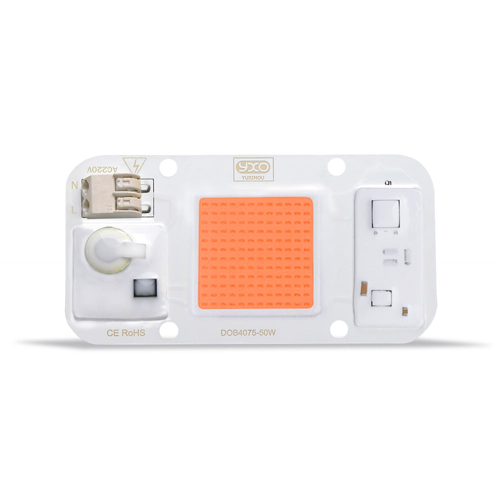 50W Driverless DOB Full Spectrum LED Chip