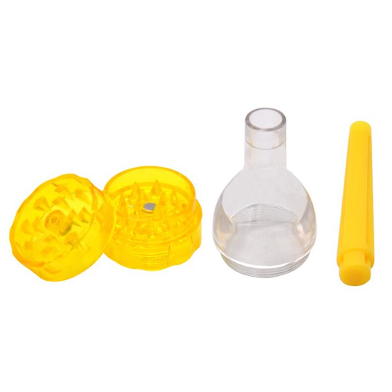Plastic Herb Grinder With Rolling Paper Function
