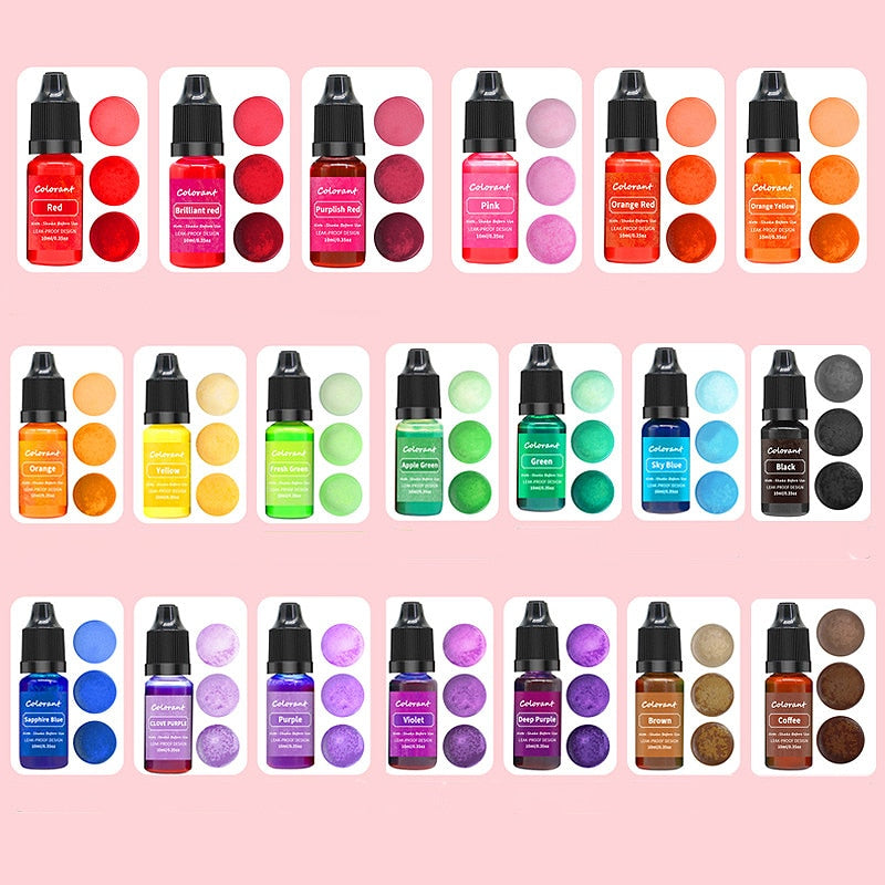 10ml Candle/Soap Vibrant Pigment Liquid Colorant