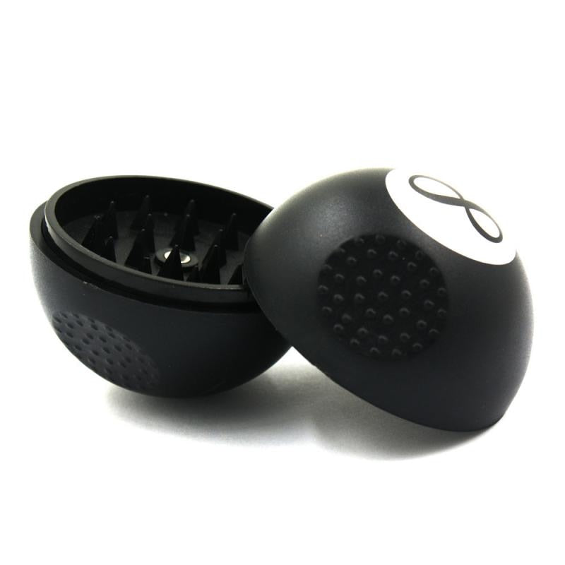 8-Ball Portable Plastic Weed Grinder