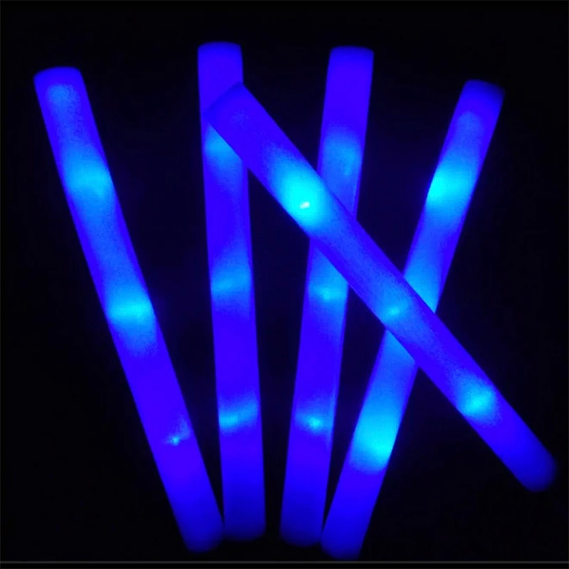 30/60Pcs Colorful LED Glow Sticks