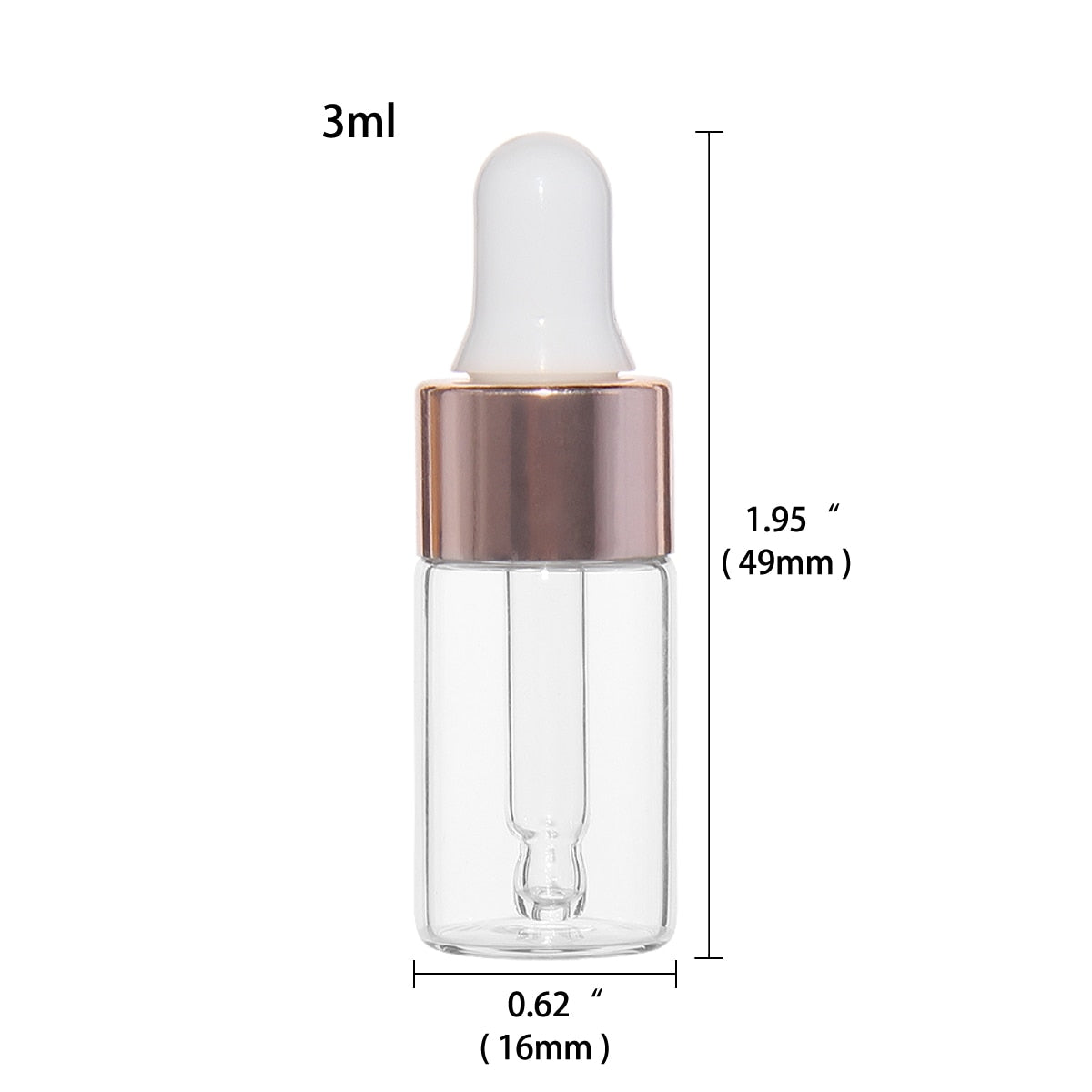 Mini Glass Dropper Bottles