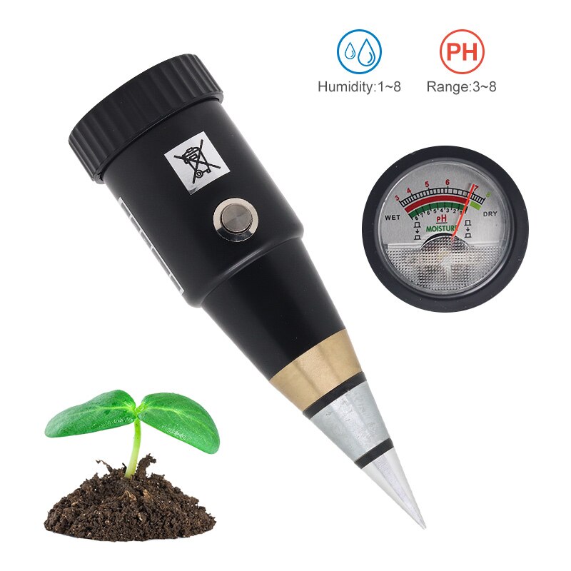 Soil Moisture PH Meter Acidity Humidity Tester