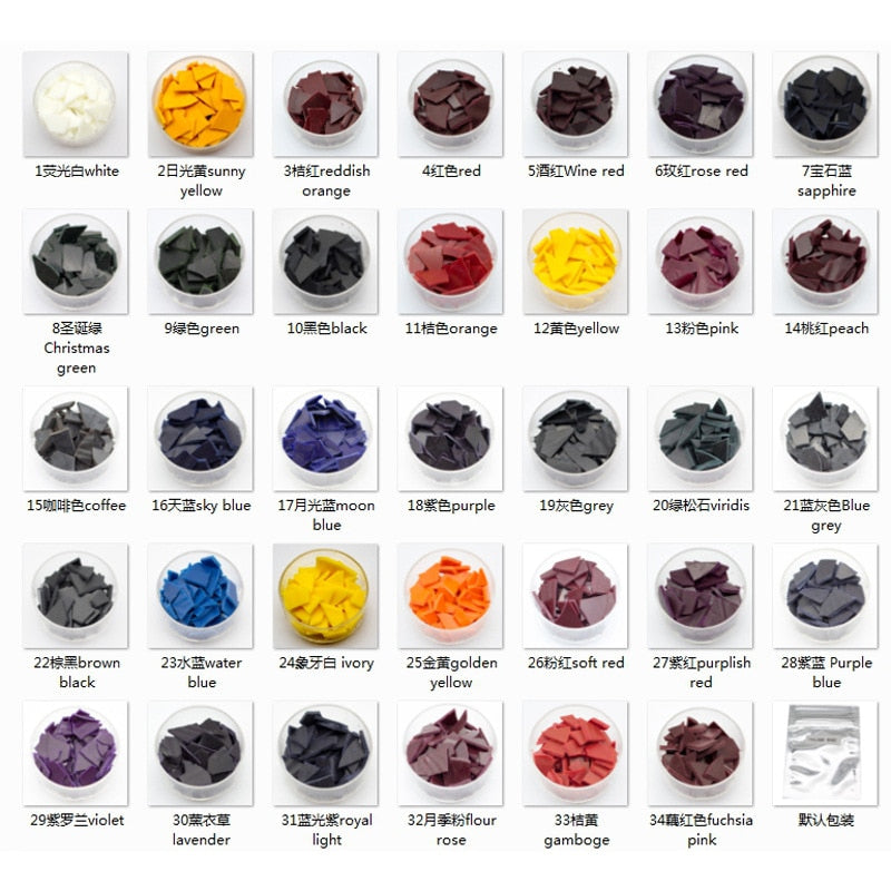 Assorted Vivid Candle/Soap Making Wax Pigment Dye Colors