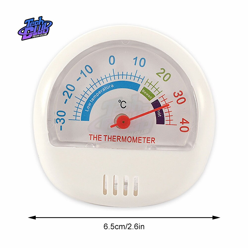 Self Adhesive Round High Accuracy Thermometer For Indoor/Outdoor Wall Greenhouses