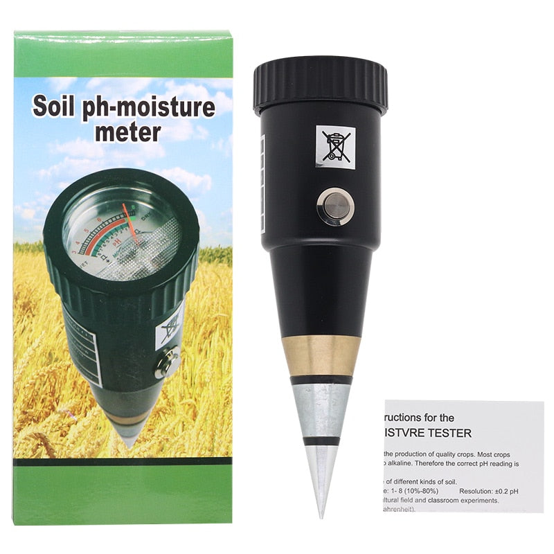 Soil Moisture PH Meter Acidity Humidity Tester