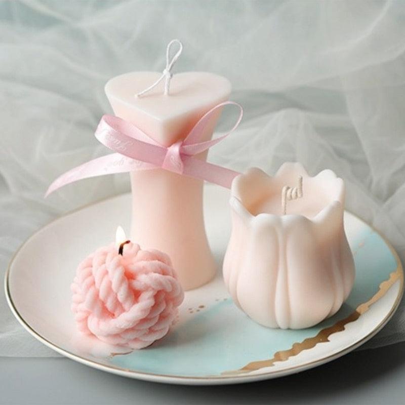 Assorted Aesthetic Coral Shell Silicone Soap Molds