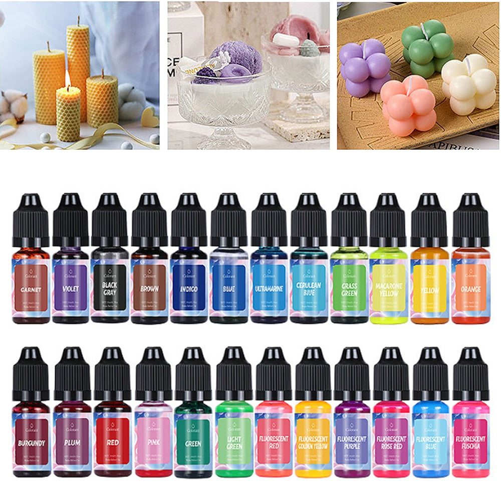 10ml Candle/Soap Epoxy Resin Pigments