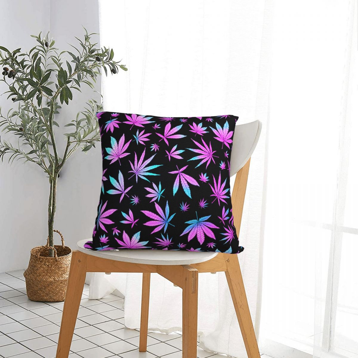 Assorted Cannabis Leaves Pillowcases