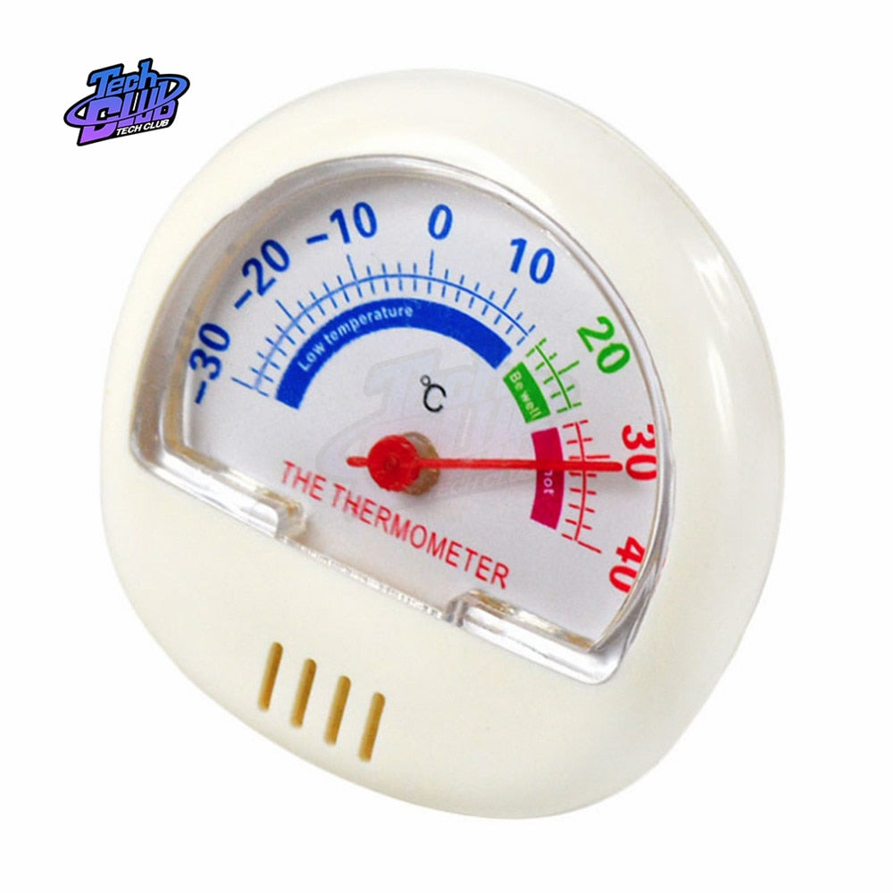 Self Adhesive Round High Accuracy Thermometer For Indoor/Outdoor Wall Greenhouses
