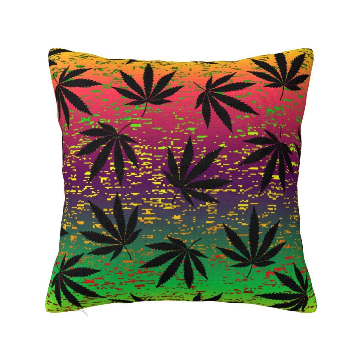 Assorted Cannabis Leaves Pillowcases