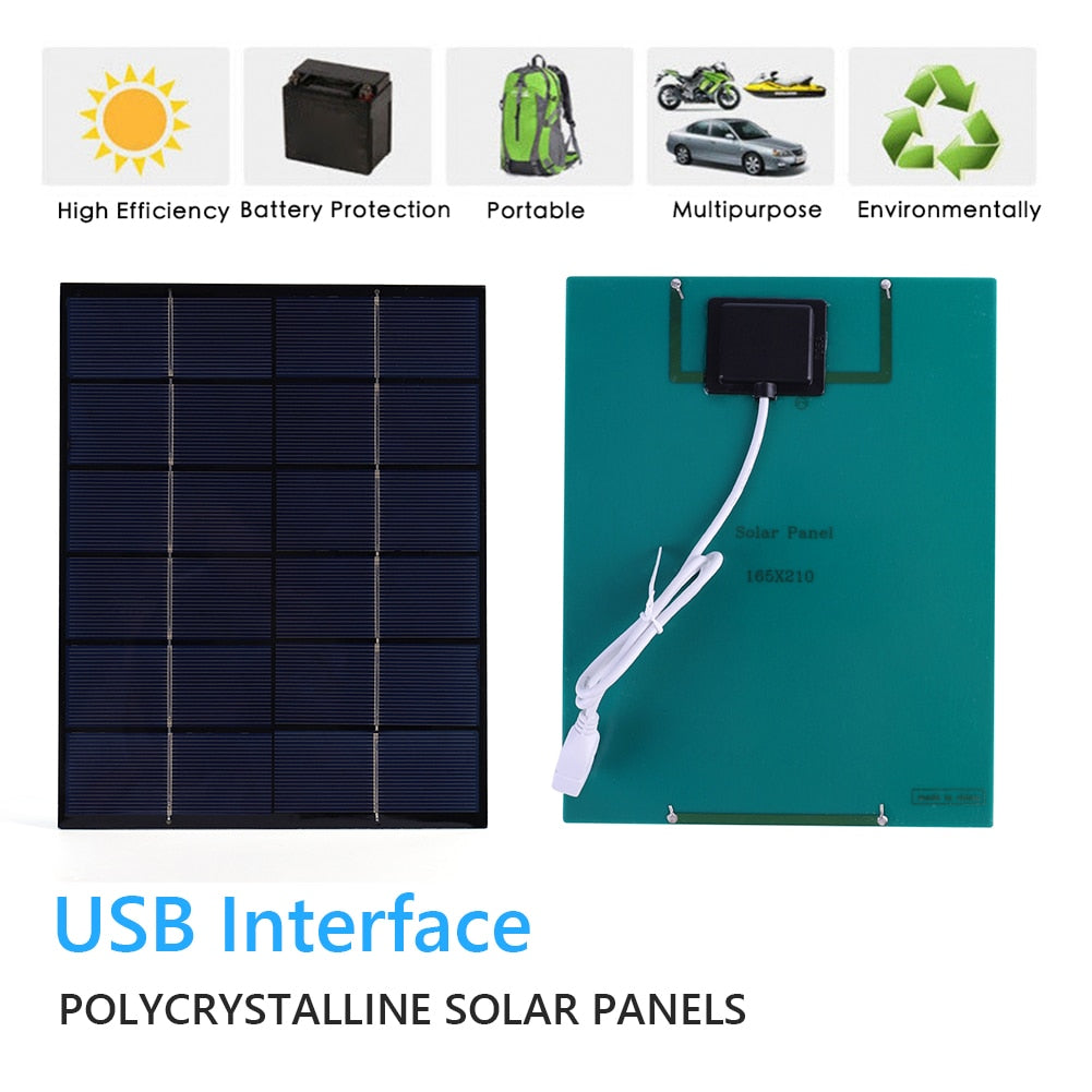 7W 6V 8 inch USB Solar Exhaust Fan Air Extractor