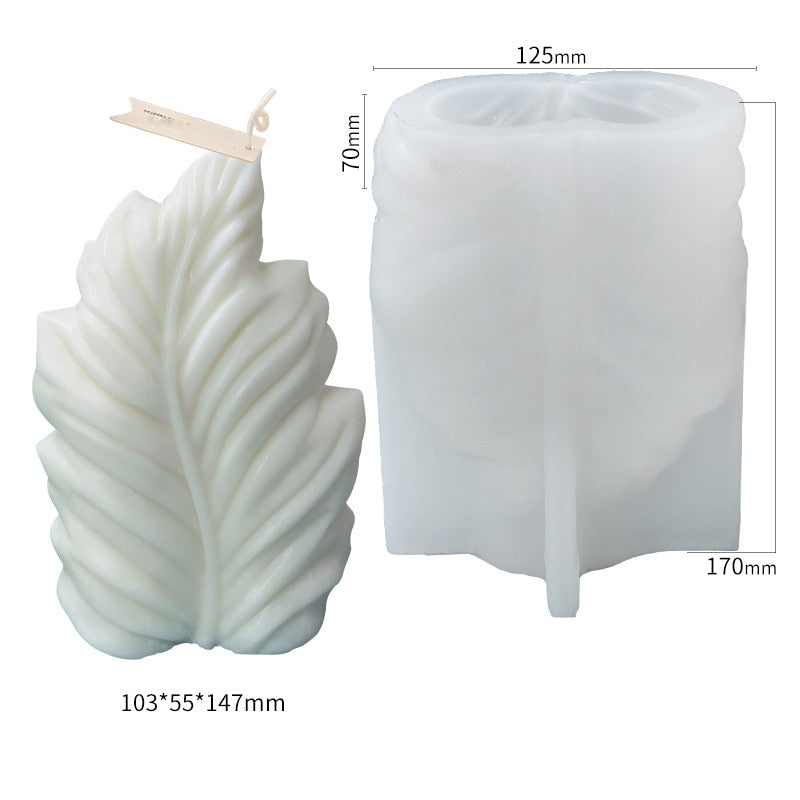 Assorted Aesthetic Coral Shell Silicone Soap Molds