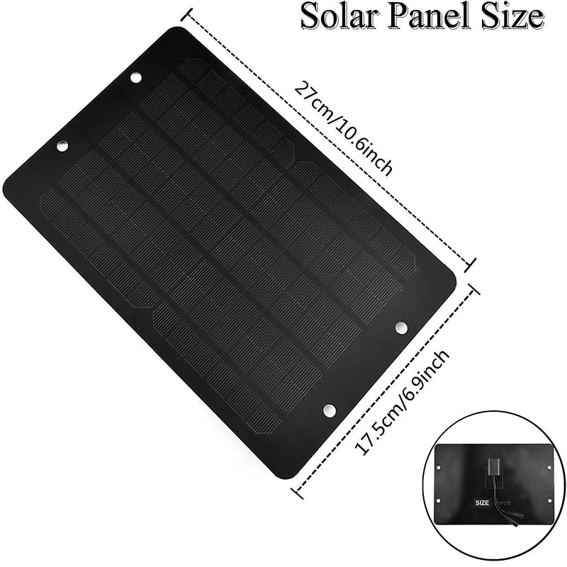 10W 12V Solar Greenhouse Exhaust Fan