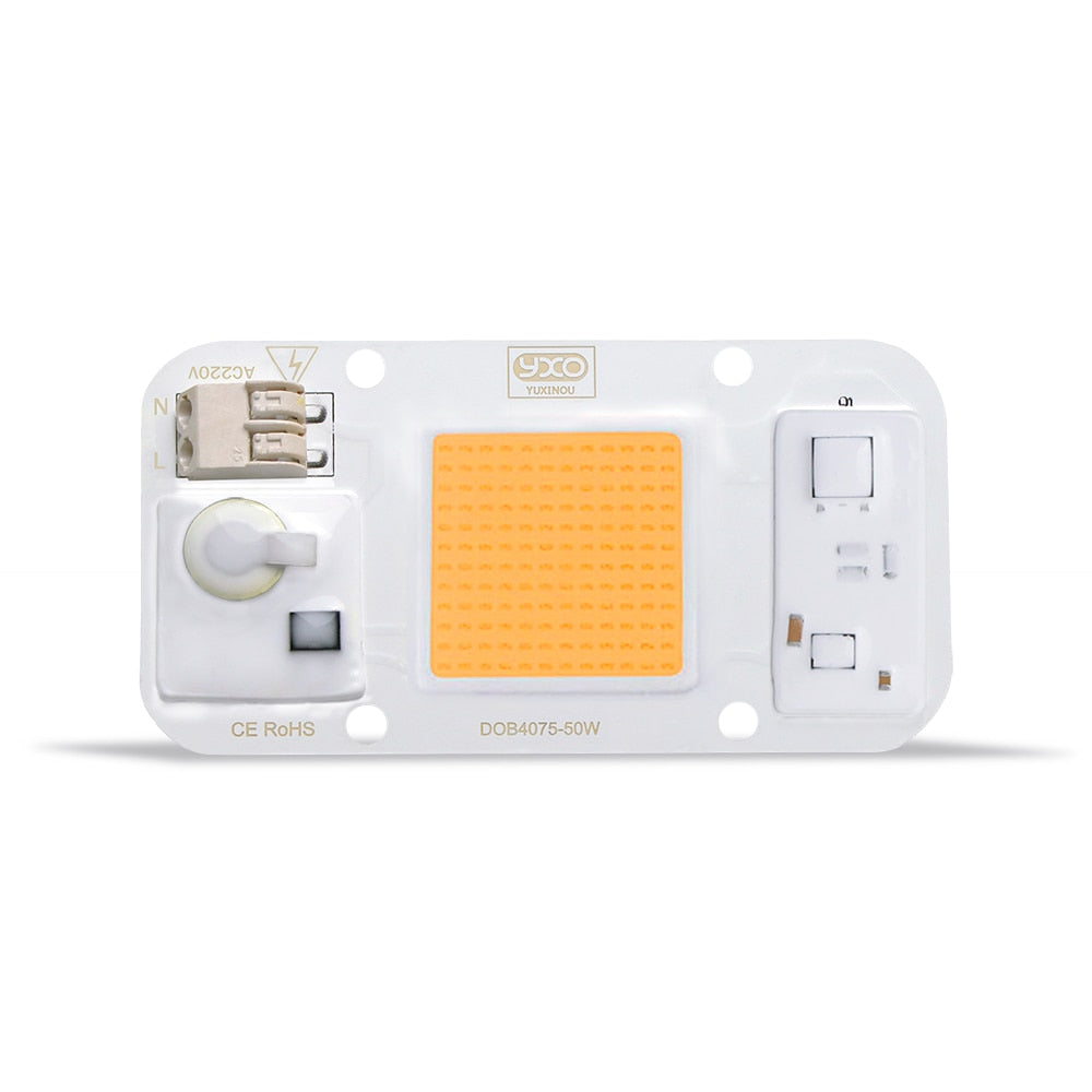 50W Driverless DOB Full Spectrum LED Chip