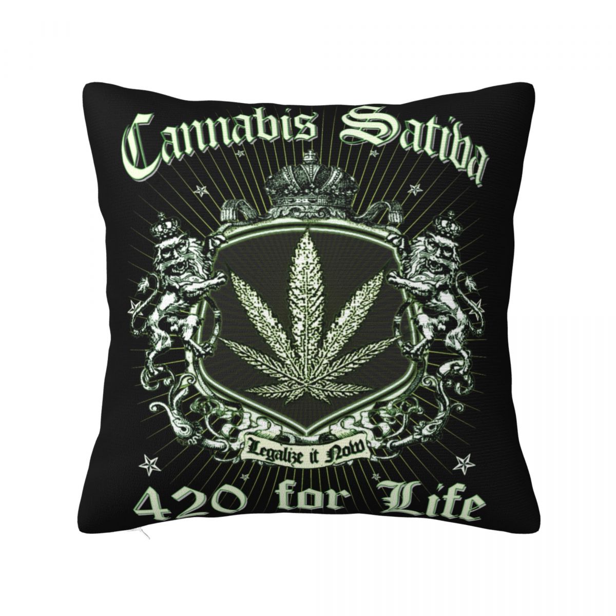 Assorted Cannabis Leaves Pillowcases