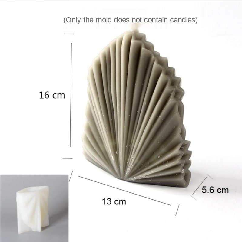 Assorted Aesthetic Coral Shell Silicone Soap Molds