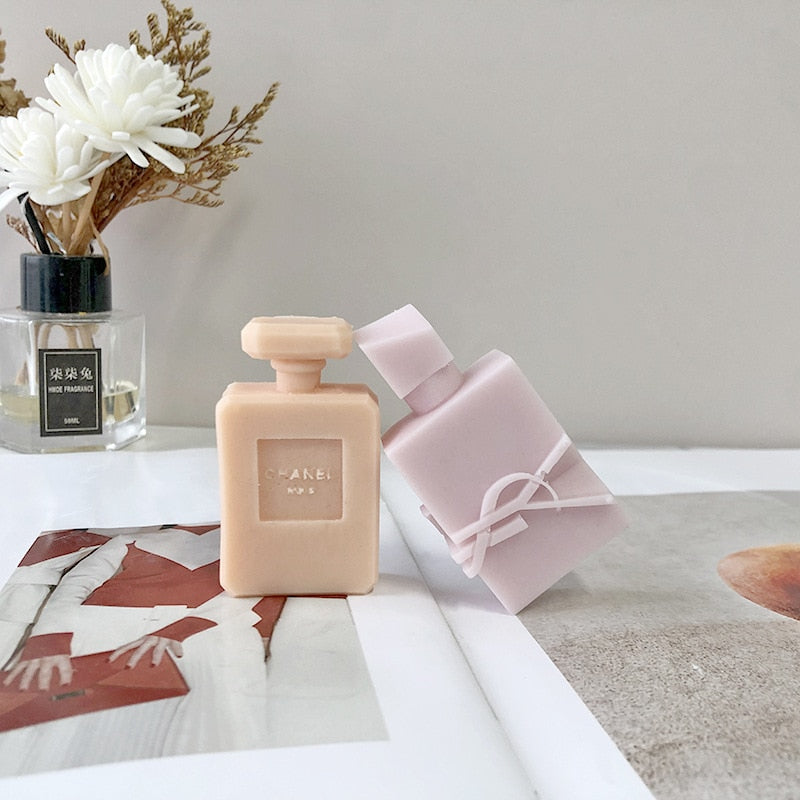 Perfume Bottle Shape Soap/Candle Molds