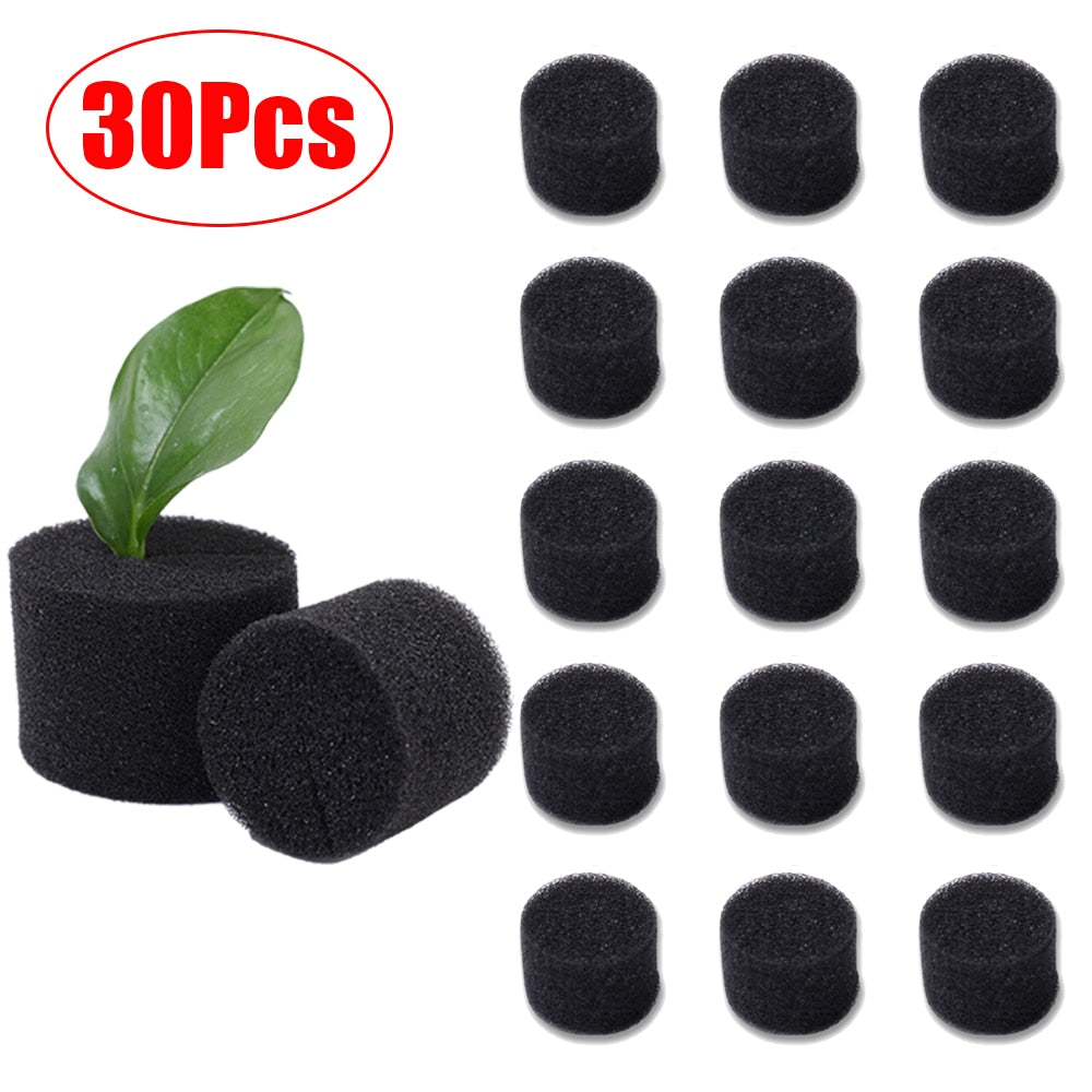 30Pc Hydroponics Soilless Seedling Sponges